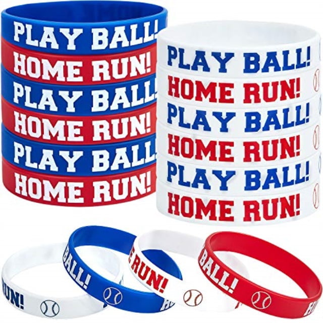 frienda baseball silicone rubber bracelets boy rubber wristbands