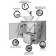 thumbnail image 4 of Gabinete Para Baño CALYPSO Con Ovalin Y Llave Minimalista, 4 of 6