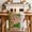 Green Brown, variant on Christmas Tree Table Runner 48 Inches Long Farmhouse Dress Scarves, Xmas Red Balls Pine Branches Snowflakes New Year Dining Tablerunner for Coffee Table/Kitchen Island/Party Décor, 13" x 48"