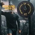 thumbnail image 6 of Bumper Plates(15LB 25LB 35LB 45LB), 2 inch Rubber Weight PlatesStrength Training Bench Press Squats Powerlifting Weight Training Home Gym (Single, Pair & Set), 6 of 7