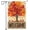 RMQ-619, variant on Hello Fall Maple Tree Garden Flag Decor for Outside, Double Sided Burlap Vertical Yard Banners Autumn Garden Flags Villa Small Outdoor Decorative 12.5x18 Inch