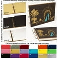 thumbnail image 6 of Darling Souvenir Personalized Engraved Laser Cut Wedding Guest Book Wooden Cover Sign-in Book Registry Guestbook Scrapbook-MH, 6 of 7