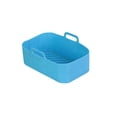 thumbnail image 2 of Advancent Bandeja de silicona para freidora de aire, cesta resistente al calor, revestimiento de placa de panadería, lavable, reutilizable, utensilios de Herramientas y accesorios para hornear Azul Advancent HA067250-03, 2 of 6