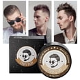 thumbnail image 4 of Pomade For Men - Tacky Hold Hair Wax, Gentlemen Medium Strong Hold, Restyleable, Natural Clay Formula, Graduation Hair Styling, Textured Finish, Holiday Grooming, 2 oz, 4 of 9
