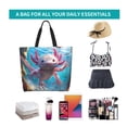 thumbnail image 5 of Kdxio Cute Underwater Axolotl Casual Tote Bags Women Big Capacity Shoulder Bag for Women Travel Shoulder Bags Handbags, 5 of 6