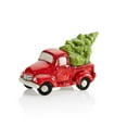 Truck with Tree 5"Lx 2.25"WX3H Paint Your Own Pottery Ceramic Bisque