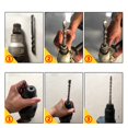 thumbnail image 3 of CPAN Alloy Square Handle Electric Hammer Drill Bit Cement Concrete Drill Bit, 3 of 8