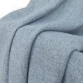 thumbnail image 3 of DriftAway Blue Linen Curtains 96 Inches Long for Living Room Thick Semi Sheer 2 Panels Farmhouse 3 Inch Rod Pocket Back Tab Boho Rustic Light Filtering Window Drapes for Bedroom Privacy Assured, 3 of 8
