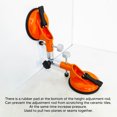 thumbnail image 4 of Tile Seam Setter, Strong Force Portable Aluminum Alloy Leveling Suction Cup High Strength 90-270 Adjustable  for Glass, 4 of 8