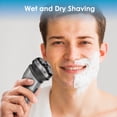 thumbnail image 4 of Nicebay Electric Razor, Electric Shavers for Men, Wet/Dry Shaver LED Display/Travel Lock/Type C/Ipx7, 4 of 6