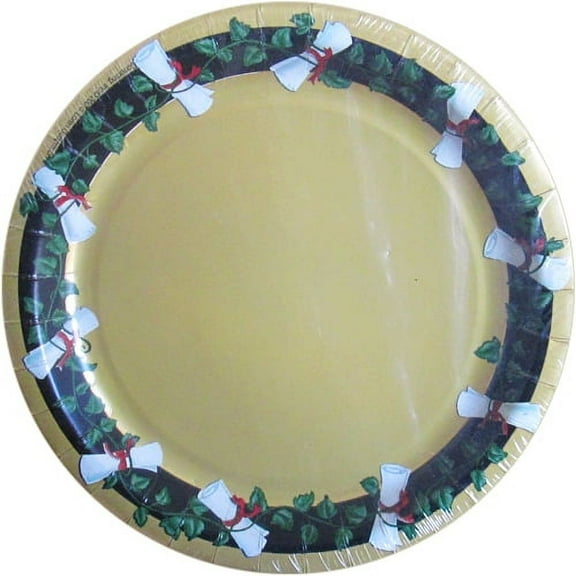 Graduation 'Grad Classic' Small Paper Plates (8ct)
