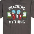 thumbnail image 3 of Dr. Seuss - Teaching Is My Thing - Men's Short Sleeve Graphic T-Shirt, 3 of 6