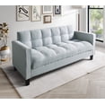 thumbnail image 5 of Home Design Vernal 2-Piece Upholstered Square Arm Living Room Furniture Set with Loveseat and Sofa, Delift, 5 of 7