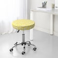 thumbnail image 7 of Goofa Daisies Flowers Printed Stool Covers Round, Waterproof Round Bar Stool Covers Anti-Slip Round Bar Stool Seat Cover with Elastic Bands Durable -13 inch, 7 of 7