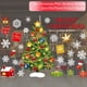 thumbnail image 1 of Pegatinas de Feliz Navidad para decoración del hogar, adhesivos de pared de alce y Papá Noel para exhibición de ventanas, Año Nuevo, 2023, 1 of 4