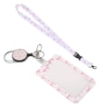 thumbnail image 2 of Clip Retráctil para Porta Credencial con Cordón, Cordón Estampado de Lazo y Credencial, Cordones Separables Identificación Mujeres, 2 of 5