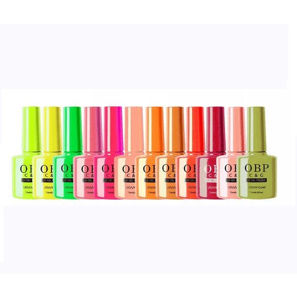 Gel Esmalte Semi Permanente Belug Gama De 12 Colores OBP-07