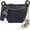Black, variant on Fleece Small Crossbody Bag for Women, Sherpa Fuzzy Camera Side Shoulder Purse Handbag with Wide Strap & Tassel