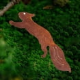 thumbnail image 4 of 30cm/42cm Metal Iron Rusty Squirrel Metal Pile Courtyard Rusty Squirrel Running 42cm, 4 of 8