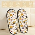 thumbnail image 2 of Sigee Thanksgiving for Cozy Furry Slippers Super Soft Indoor and Outdoor Use, Non-Slip Sole Slip On House Slippers-Large, 2 of 8