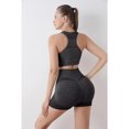 thumbnail image 4 of Trajes de ropa activa para mujer Pantalones cortos de yoga sin costuras portátiles elásticos para deportes de gimnasio Barbie Nuevos Originales, 4 of 7
