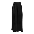 thumbnail image 4 of Pantalones palazzo anchos para mujer: pantalones elásticos y flexibles con cintura elástica para primavera/verano/otoño, 4 of 4