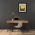 thumbnail image 3 of Roth, George Andries 19x24 Black Ornate Wood Framed with Double Matting Museum Art Print Titled - Imaginary View of Arnhem, 3 of 4