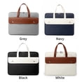 thumbnail image 2 of 1 Pack Business Office Work Computer Bag 14 Inch Laptop Handbag,Laptop And Tablet Bag,Durable And Water-Repellent Fabric,Office Bag Laptop Briefcase ComputerBag For Travel Work, 2 of 5