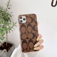 thumbnail image 1 of Funda De Cuero De Moda Para iPhone 11 12 12 Pro Max 13 13 Pro 13 Pro Max 14 14 Pro 14 Pro Max, 1 of 4