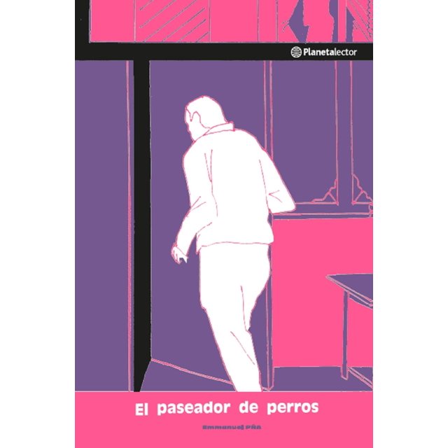 El paseador de perros Blanco