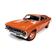 thumbnail image 4 of Auto World 1970 Hugger Orange Chevy Nova SS 396 Diecast Car Play Vehicle, 4 of 9