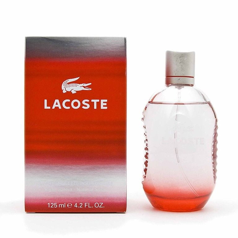 Lacoste Red In Play 4.2 oz / 125 ml Eau For Men - Walmart.com