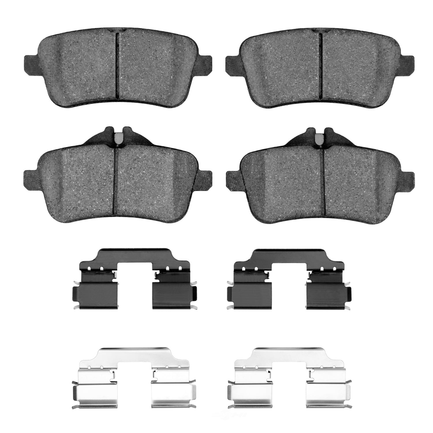 Dynamic Friction Company 1552-1630-02 DFC 5000 Advanced Brake Pads - Ceramic and Hardware Kit - OE