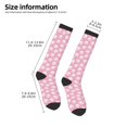 thumbnail image 3 of Bingfone Compression Socks for Women and Men Long Socks for Running Athletic Cycling Nurse-Cute Cat, 3 of 8