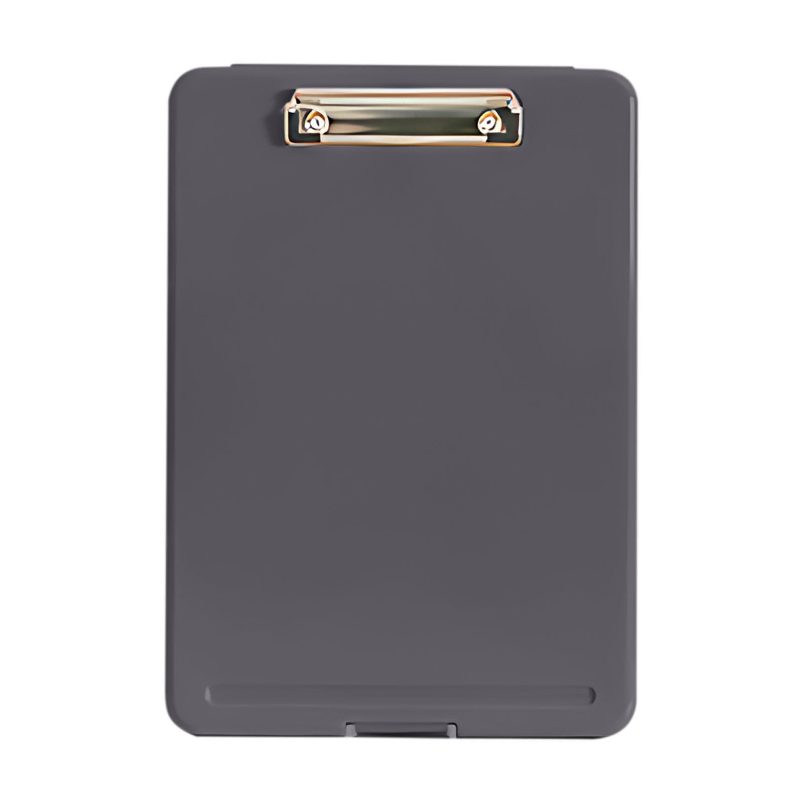 Byujiro A4 Plastic Clipboard Storage Box File Organizer Case with Built-in Clip, Waterproof Document Holder for Office, School, Home & Travel Paper Storage