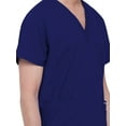 thumbnail image 1 of Landau Essentials 5 Pocket Scrub Top for Men's: Classic Relaxed Fit, V-Neck Durable Medical 7489, 1 of 8