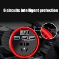 thumbnail image 3 of Car Inverter Power Inverter 12V To AC220V Car Outlet Adapter 12V Inverter, 3 of 9
