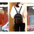 thumbnail image 3 of Mini mochila para mujer, mochila multifunción, bandolera informal para niñas, color negro JAMW Sencillez, 3 of 5