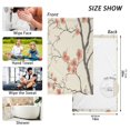 thumbnail image 6 of Yayeee 2 Pack Hand Towels for Bathroom 100% Cotton 16" x 28" Soft Absorbent Kitchen Towel, Light Red Flowers, 6 of 7