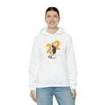 thumbnail image 2 of Indiana Caitlin Clark #22 basketball Unisex Heavy Hooded Sweatshirt-KSHCC042-White-5XL, 2 of 3