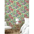 thumbnail image 3 of Caroline et Bettina Multi Belles Fleurs Peel & Stick Wallpaper, 3 of 7