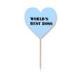 thumbnail image 1 of Meilleurs Pics à Cupcakes Supérieurs Art Déco Fashion Flags Coeur Lable, 1 of 3