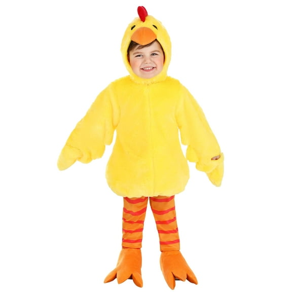 Toddler Yellow Chicken Costume