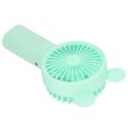 thumbnail image 4 of Ventilador de mano, ventilador de mano, ventilador de plástico USB de doble unidad, mini ventilador de escritorio, diseño aerodinámico, 4 of 8