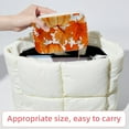 thumbnail image 6 of Maple Leaf Pumpkin Velvet Portable Jewelry Display Stand and Organizer with Removable Compartment - Gift, 6 of 7