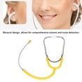 thumbnail image 3 of Metal Binaural Listening Stethoscope For  Accessory, Convenient To Use, Volume And Noise Detection, Durable Construction, 3 of 8