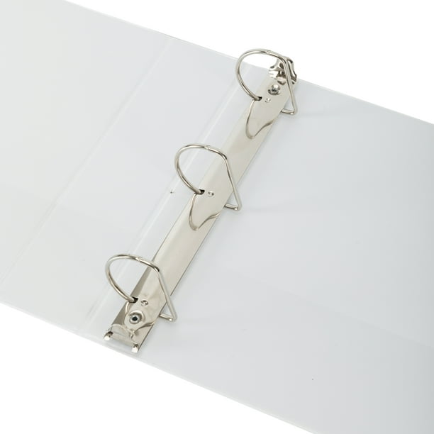 4 pack) Pen+Gear Durable View Binder, 2-Inch Rings, White, 1 Count