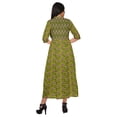 thumbnail image 4 of Moomaya Printed Kurta Summer Wear Ladies Kurti Front Slit Tunic Tops Women, 4 of 5