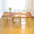 thumbnail image 3 of Yayeee Table Runner 90 inches Long Home Kitchen Dinning Party Decoration, Orange Glasses, 3 of 7