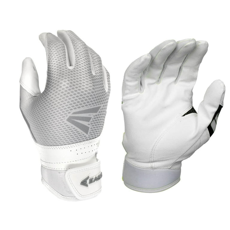All white easton batting gloves sales